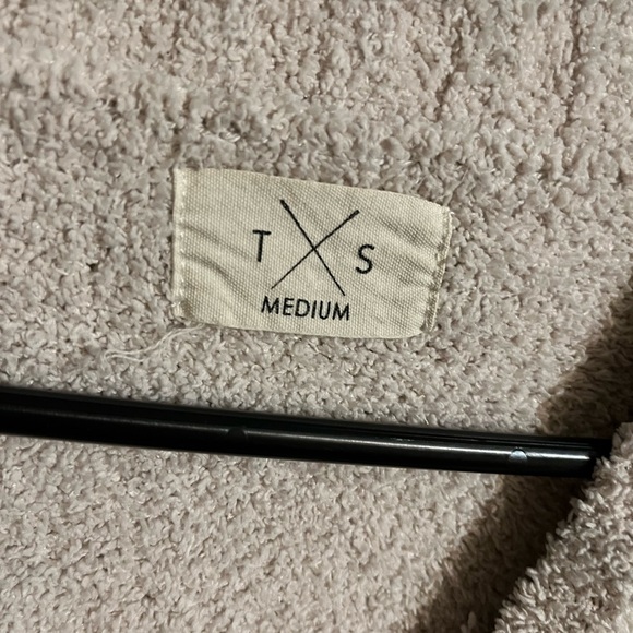 Cozy Colorblock Sweater - Cream, Brown, Gray - Picture 2 of 3